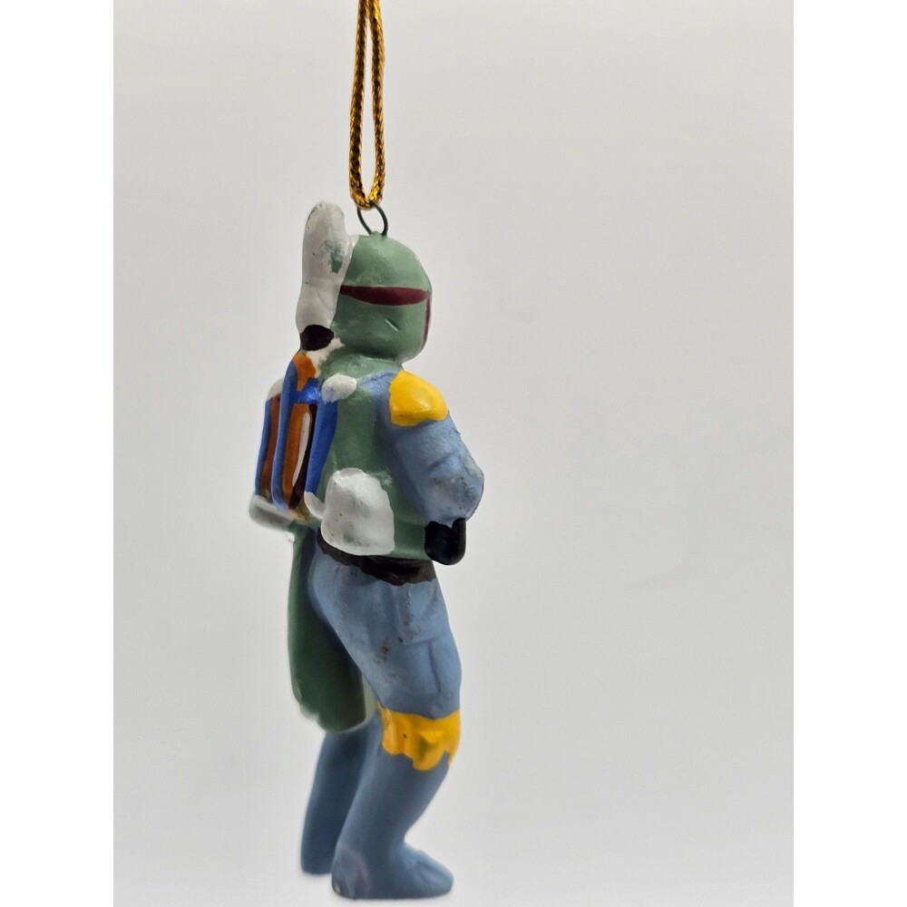 Star Wars Boba Fett Ornament 2006 Lucasfilm Resin Christmas